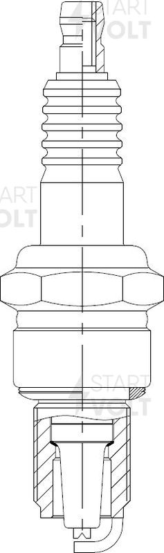 Свеча зажигания StartVOLT. Артикул VSP 0104