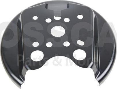 Кожух (щиток) тормозного диска OSSCA задний левый для Peugeot 207 I 2006-2015. Артикул 94841