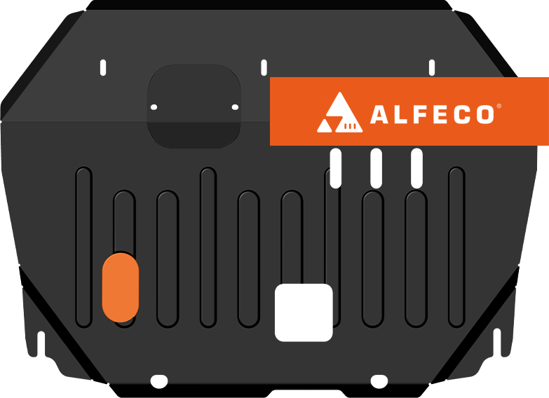 Защита Alfeco для картера и КПП Jac JS3 2023-2026. Артикул ALF.56.25