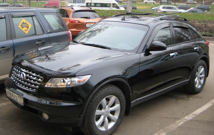 Дефлекторы EGR для окон Infiniti FX50 2009-2026. Артикул 92463038B