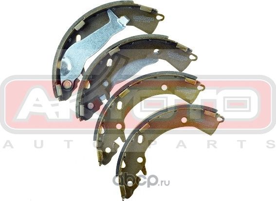 КОЛОДКИ ТОРМОЗНЫЕ (Asva). Артикул AKS1252