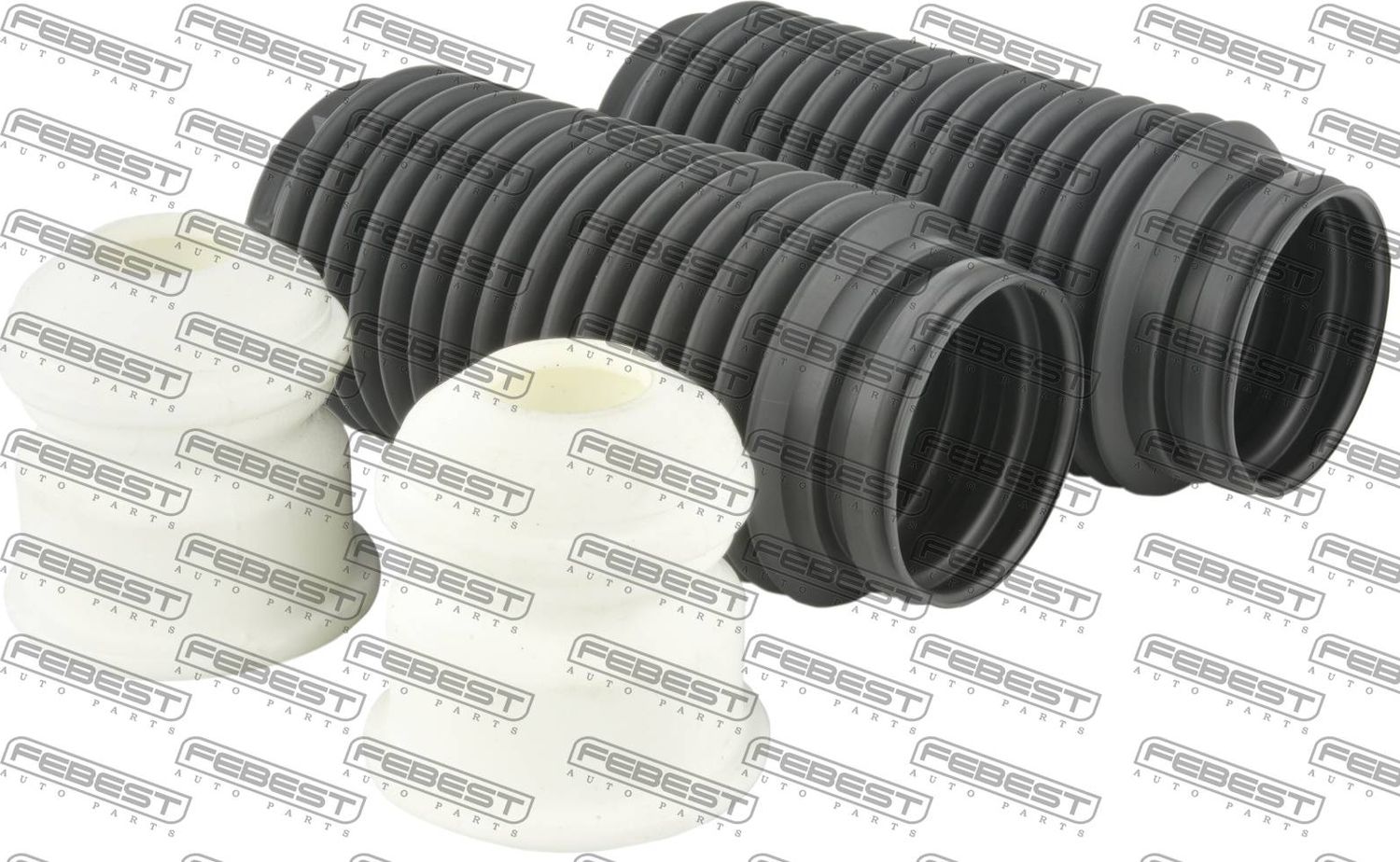 Комплект отбойников и пыльников амортизаторов (стоек) Febest. Артикул HSHB-FDF-KIT