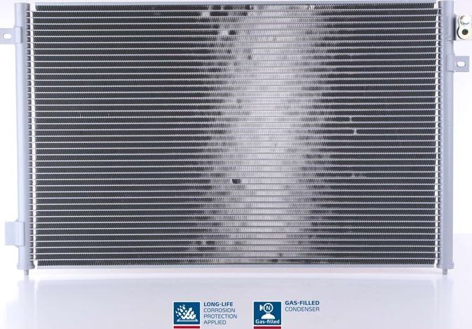 Радиатор кондиционера (конденсатор) Nissens (алюминий). Артикул 94717