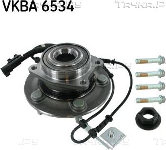 Ступица колеса с интегрированным подшипником SKF передняя для Chrysler Grand Voyager V 2012-2026. Артикул VKBA 6534