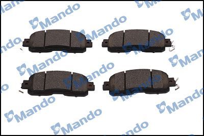 Тормозные колодки Mando передние для Nissan Teana L32 2014-2026. Артикул MPN18