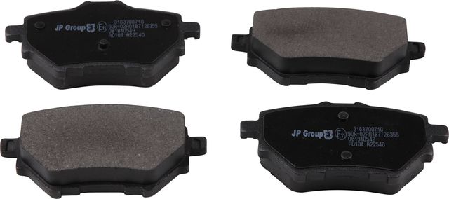 Тормозные колодки JP Group JP. Артикул 3163700710