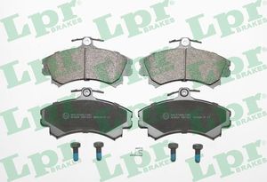 Тормозные колодки LPR передние для Mitsubishi Colt VI (Z20/Z30) 2004-2012. Артикул 05P1221