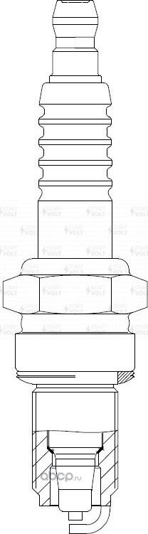 Свеча зажигания StartVOLT. Артикул VSP 3581