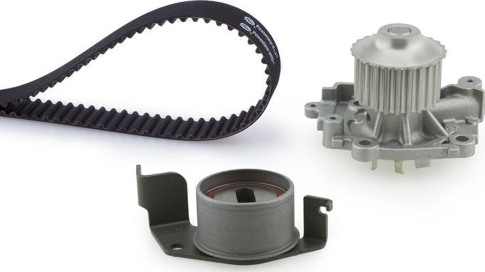 Помпа (водяной насос) с комплектом ремня ГРМ Gates PowerGrip®. Артикул KP15441XS