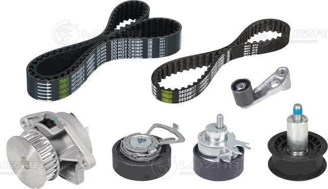 Ремкомплект VAG OCTAVIA/POLO 00- ГРМ (Luzar). Артикул LWPK18141