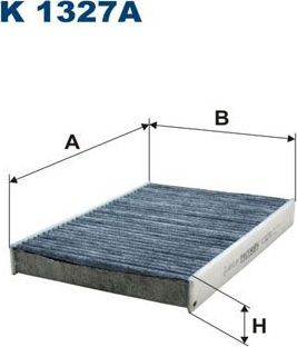 Салонный фильтр Filtron. Артикул K 1327A