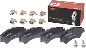 Тормозные колодки Brembo передние для Citroen C3 II 2009-2016. Артикул P 61 066