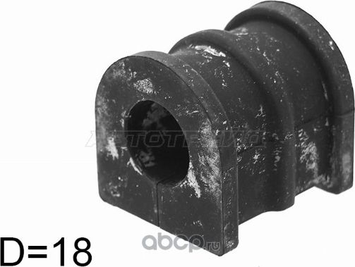ВТУЛКА ПЕРЕДНЕГО СТАБИЛИЗАТОРА D18 NISSAN MICRAMARCH K12 02-10 Втулка переднего стабилизатора (SAT). Артикул ST54613AX602