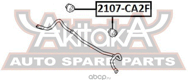Втулка стабилизатора Asva. Артикул 2107-CA2F
