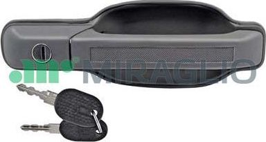 Ручка двери Miraglio (полимерный материал). Артикул 80/407