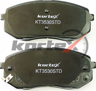 Колодки тормозные HYUNDAI I40 11- перед. (Kortex). Артикул KT3530STD