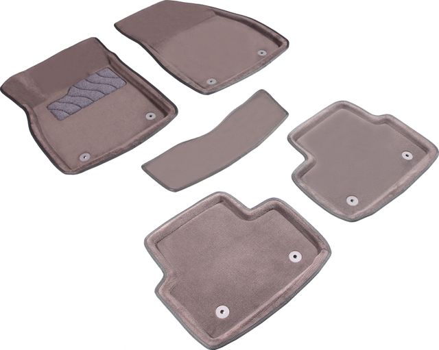 Коврики Seintex 3D ворсовые для салона Opel Insignia 2009-2026 СЕРЫЕ. Артикул 84746