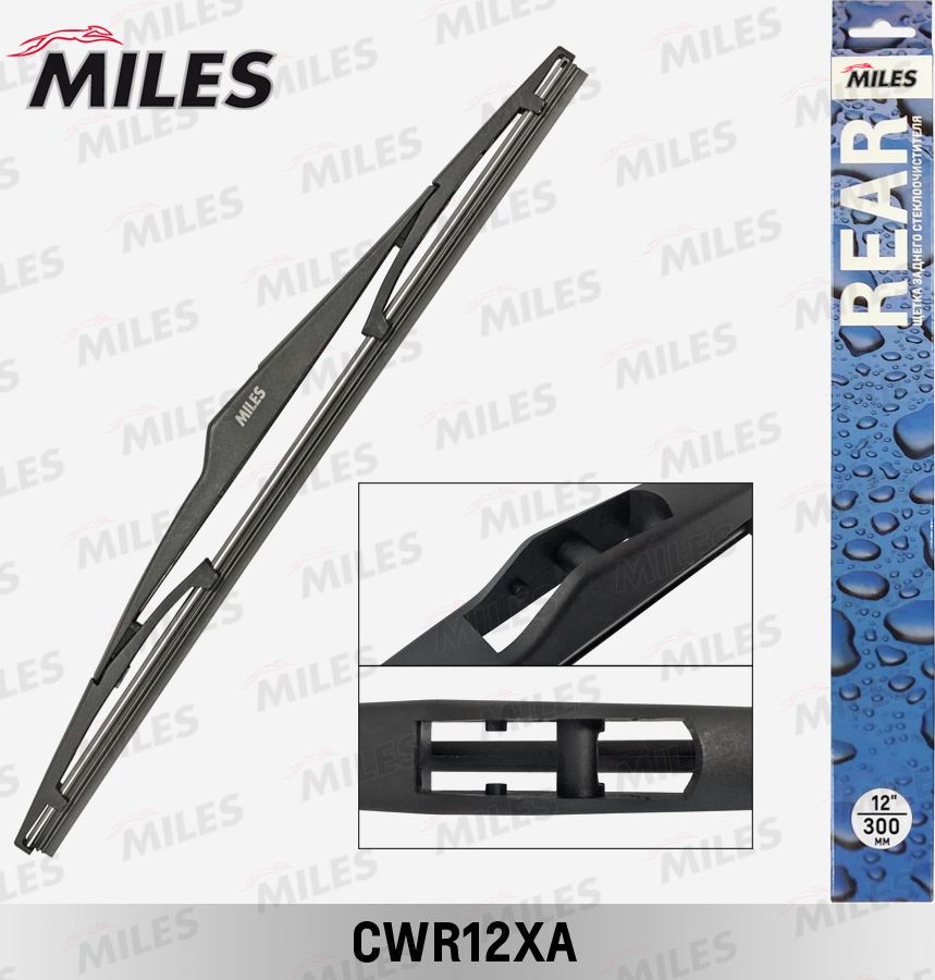 Щетка стеклоочистителя (дворник) Miles. Артикул CWR12XA