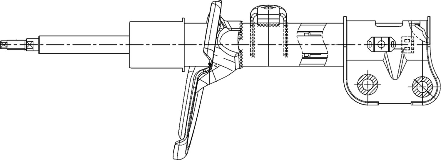Амортизатор CTR. Артикул GY1625G