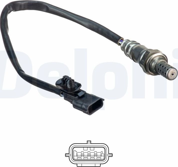 Лямбда-зонд (кислородный датчик) Delphi. Артикул ES20522-12B1