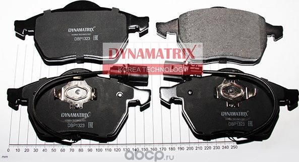 Колодки тормозные (Dynamatrix-Korea). Артикул DBP1323