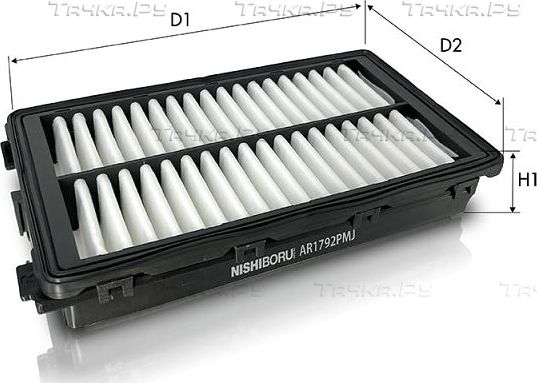 Воздушный фильтр Tecneco Filters. Артикул AR1792PMJ