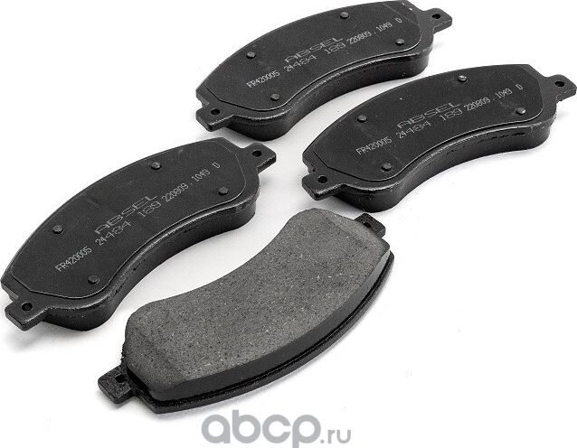 Колодки тормозные передние (Absel). Артикул FR420005