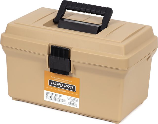 Ящик для инструмента Iris Ohyama HARDPRO 400 35х22х21 см, Бежевый. Артикул OD-400B-HP