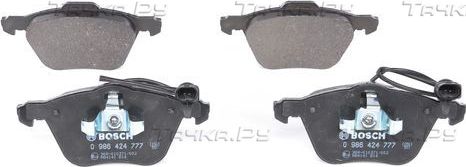 Тормозные колодки Bosch. Артикул 0 986 424 777