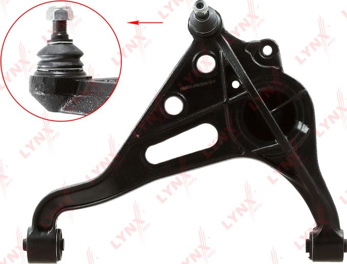 Поперечный рычаг передней подвески LYNXauto. Артикул C5298L