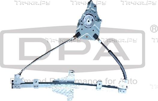 Стеклоподъемник DPA передний правый для Volkswagen Fox I 2005-2011. Артикул 88371833202