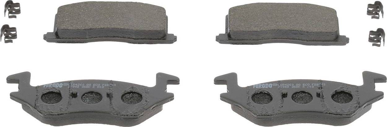 Тормозные колодки Ferodo Premier Eco Friction. Артикул FDB943