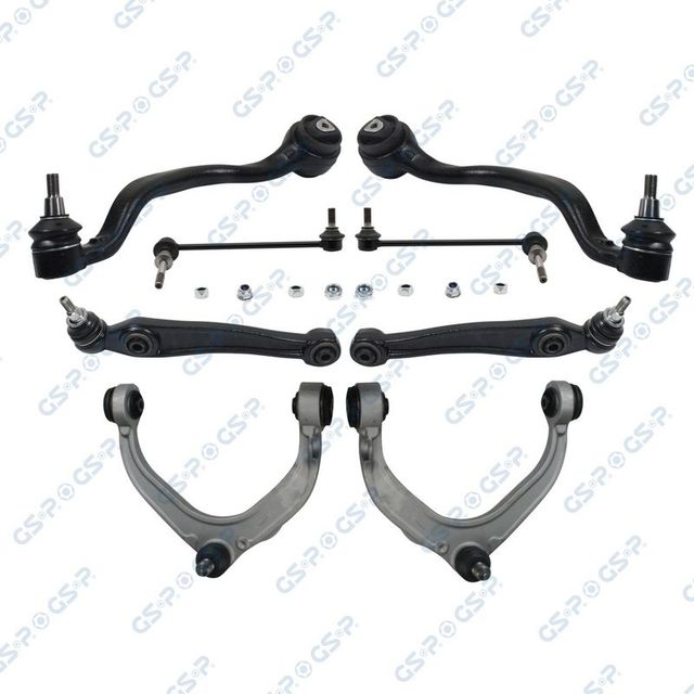 Комплект подвески BMW X5 E70/ X6 E71 06- пер. (6рыч.+2тяг.стаб.) GSP. Артикул S990020SK