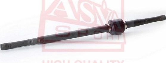 Полуось (привод в сборе, приводной вал) Asva. Артикул HYSH-SOLRH