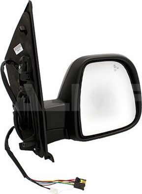 Зеркало боковое Alkar правое для Toyota ProAce II 2016-2026. Артикул 9260916