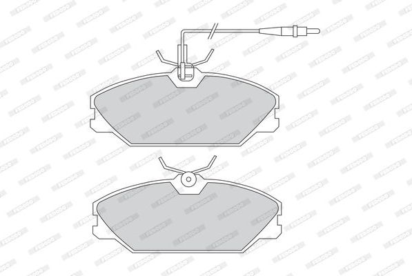 Тормозные колодки Ferodo Premier. Артикул FDB1085