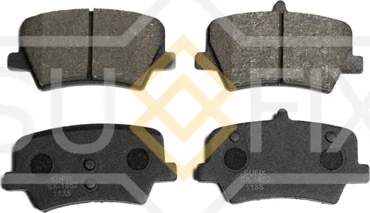 Колодки тормозные дисковые | зад прав/лев | (Sufix). Артикул SX-1852