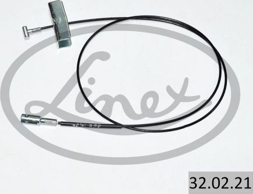 Трос ручника (тросик ручного тормоза) Linex. Артикул 32.02.21
