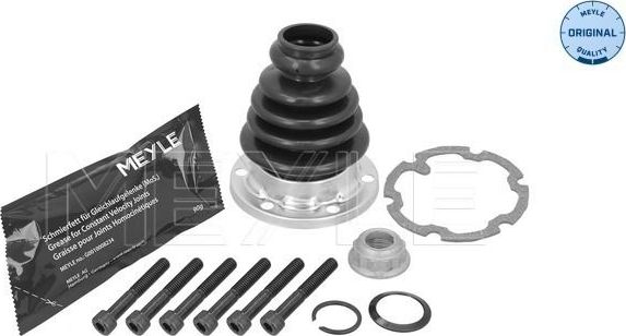 Пыльник ШРУСа внутренний Meyle (резина) передний для Audi A3 I (8L) 1996-2003. Артикул 100 498 0042