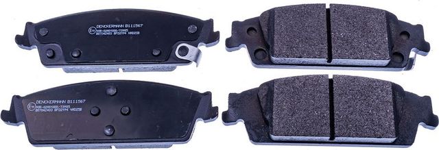 Тормозные колодки Denckermann задние для Chevrolet Silverado III (K2XX) 2014-2019. Артикул B111567