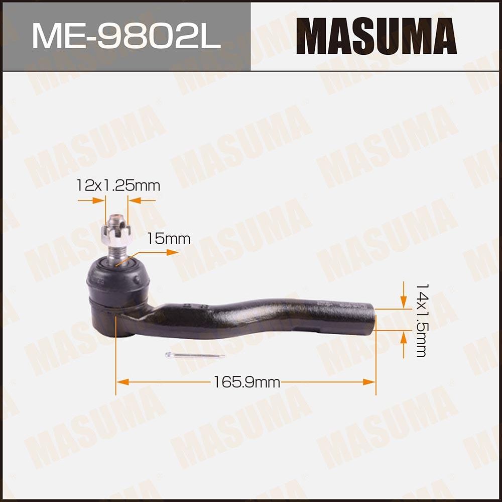 Наконечник рулевой тяги Masuma. Артикул ME-9802L