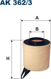 Воздушный фильтр Filtron. Артикул AK 362/3