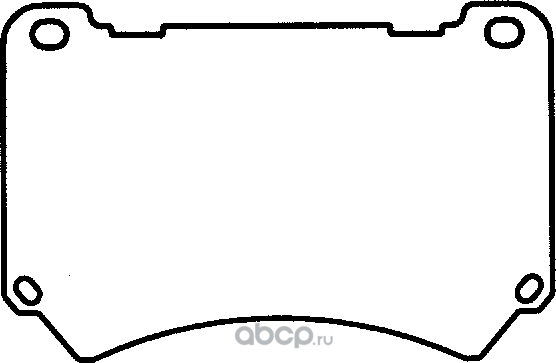 Brake pads (Frictionmaster). Артикул CMX1396