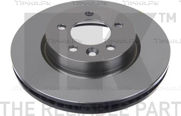 Тормозной диск NK передний для Land Rover Discovery IV 2009-2016. Артикул 204026