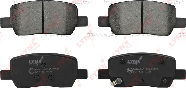 Тормозные колодки LYNXauto. Артикул BD-4426