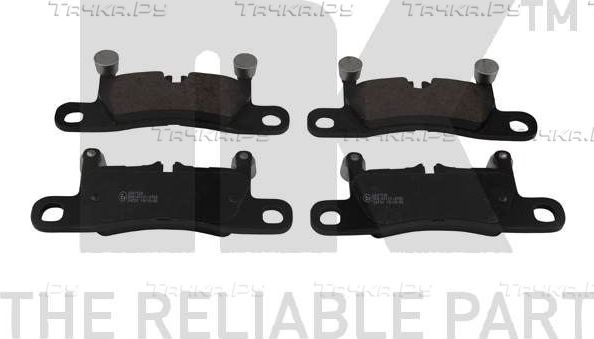 Тормозные колодки NK задние для Porsche Cayenne II (958) 2010-2014. Артикул 2247120