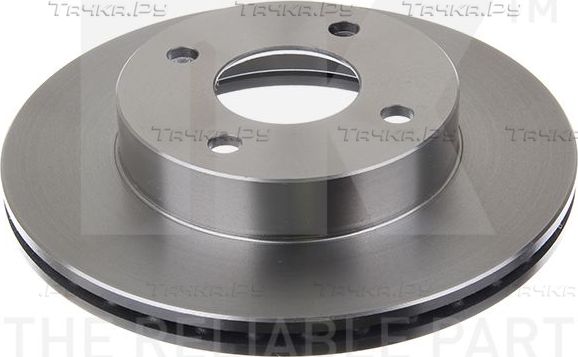 Тормозной диск NK передний для Nissan Micra K11 1998-2003. Артикул 202268