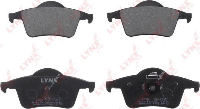Тормозные колодки LYNXauto. Артикул BD-7812