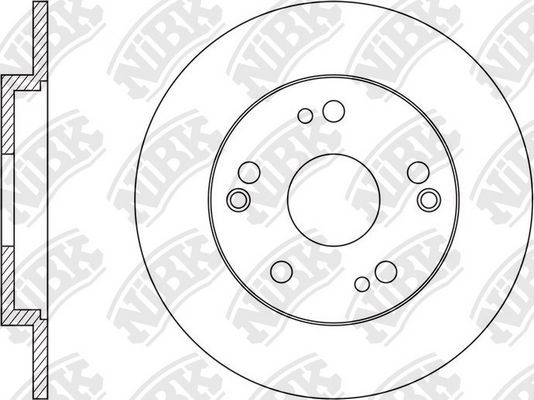 Тормозной диск NiBK. Артикул RN1599