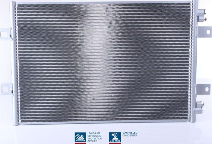 Радиатор кондиционера (конденсатор) Nissens (алюминий). Артикул 940077